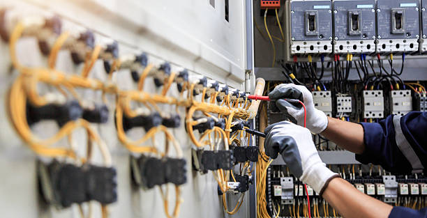 Professional Electrician technician working in Heathcote, NJ